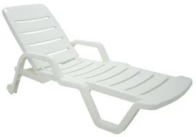 Espreguiçadeira Tramontina Leblon Basic em Polipropileno Branco