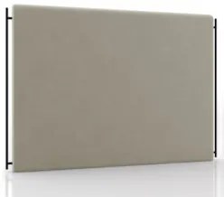 Cabeceira Cama Box Casal Queen 160cm Oscar Z37 Suede Bege - Mpozenato
