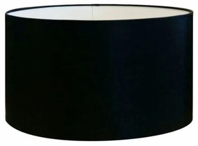 Cúpula Abajur Cilíndrica Cp-7027 Ø55x30cm Preto
