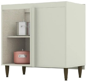Gabinete Balcão Canto reto 1 Porta para Cozinha MDF