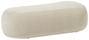 Puff Decorativo Itália 100cm Sala Escritorio Luxo Bouclé - ADJ Decor