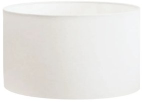 Cúpula Abajur Cilíndrica Cp-7023 Ø50x21cm Branco