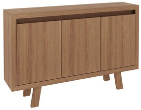 Balcão 3 Portas para Escritório Home Office ME4120 MDP Amendoa G69 - Gran Belo
