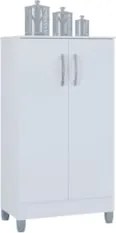 Armário Multiuso 60cm 2 Portas Tami Z46 Branco - Mpozenato