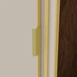 Guarda Roupa Casal 200cm 3 Portas Porto Imbuia/Fendi - Vila Rica