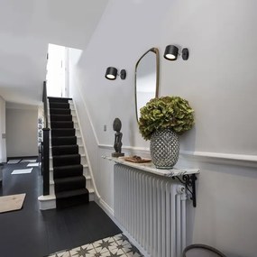 Arandela Led Aluminio Preto 5W 3000K Aurora