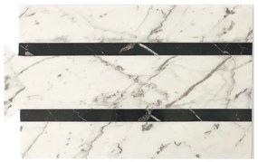 Tábua Stone - Nero Marquina/ Carrara  Carrara / Nero Marquina