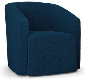 Poltrona Decorativa Orgânica Stella Max Bouclê D03 - D'Rossi - Azul