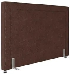 Cabeceira Cama Box Casal Queen 160cm Mali Z37 Sintético Camel - Mpozen