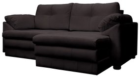 Sofá Retrátil 2 Lugares Bipartido Sala de Estar Piece 175cm Couro Marrom - Gran Belo