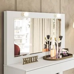 Penteadeira Camarim Escrivaninha Realeza M20 Branco - Mpozenato