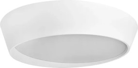 Plafon Led De Sobrepor Assimétrico Branco 61w 3000k Crater
