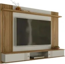 Painel TV 70 Pol e Bancada Suspensa 180cm Yany Off/Nature Z49 - Mpozen