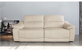 Sofá de Couro Manual e Modulado Tunes - 220cm