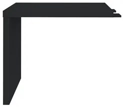 Mesa de Apoio Lateral 89cm Tamburato Preto - Artany