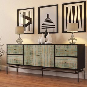 Buffet Lumber 2 Portas 4 Gavetas -