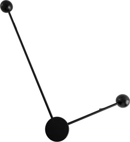 Arandela Led Metal Aluminio Preto 10W 3000K Conexao