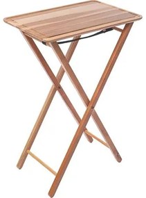 Bancada de Madeira Teca para Churrasco Tramontina 58 x 38 cm Natural