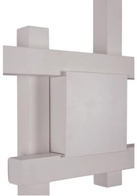 Plafon Lara 53X53Cm Led 32,8W Bivolt | Usina 19275/53 (FN-F - Fendi Fosco, 3000k)