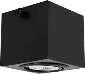 Plafon Sobrepor Aluminio Com Uma Prensa - PRETO