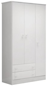 Guarda Roupa Infantil 3 Portas e 2 Gavetas Brilhar Q01 - ADJ Decor
