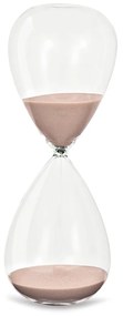 Ampulheta em Vidro - Rosa