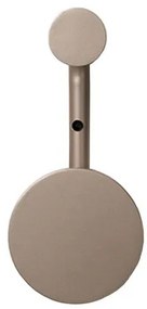 Cabideiro Swan Parede Laca Fendi Base Champagne - 77264 Sun House