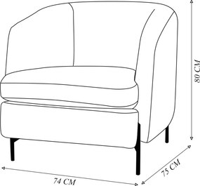 Kit 2 Poltronas Decorativas Sala de Estar Salem Pés Metálicos Bouclê Rústico Azul Aquamarine G92 - Gran Belo