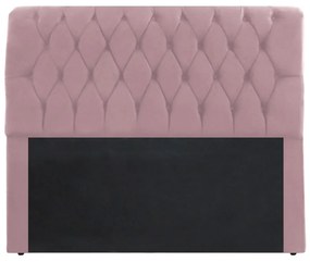 Cabeceira Marina para Cama Box Queen 1,60 m Estofada Suede Crepe
