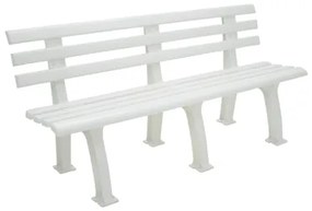 Banco Jardim Tramandai Branco 1500mm Tramontina 92400010