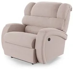 Poltrona do Papai Reclinável Kalie Power Touch USB FH9 Veludo Rosê - M