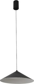 Pendente Led Metal 12w 3000k Simple - PRETO