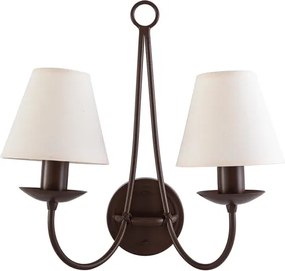 Arandela Aco Aluminio Marrom Anel