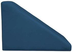 Rampa Pet Almofadada Veludo Cores para Cachorros e Gatos Rampinha Pet - Azul Marinho