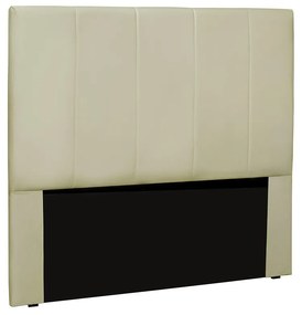 Cabeceira Arizona Para Cama Box Casal 140 cm Corino - D'Rossi - Bege
