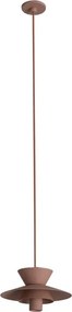 Pendente Led Alum&amp;amp;#xED;nio 5w 2700k &amp;amp;#xD8;15cm Colibri - ROSÉ