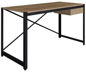 Conjunto Escrivaninha Estante Em Aço Steel Light Industrial - Vermont