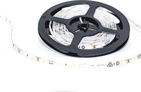 Fita De Led 12W Por Metro 12V 5M Irc80 Ip65 - LED BRANCO QUENTE (2700K)