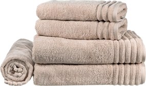 Kit Toalhas de Banho 05 Pçs Trussardi 100% Algodão Imperiale - Nocciola  Nocciola