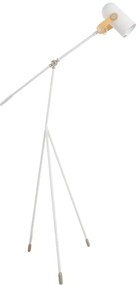 Luminaria De Piso Ferro E Acrilico Bottle - BRANCO