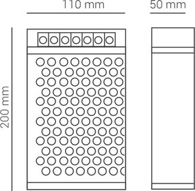 Fonte Chaveada 200W 16,5A 12V/dc Bivolt Ip20 20X11X5Cm | Opus Ac 30999