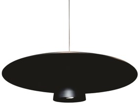 Pendente Bullet Clean Redondo Ø48X15Cm Disco Plano Alumínio 01Xmr11 -... (CAPUCCINO)