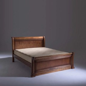 Cama Estefani Madeira Maciça Design Clássico Avi Móveis