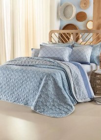 Jogo de Cama 150 Fios Cinza King 4 Peças
