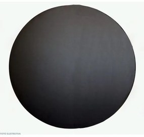 Tampo Para Mesa Redondo Preto 70cm - 25095 Sun House