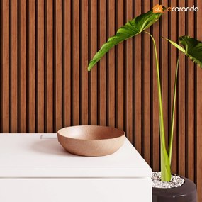 Papel De Parede Ripas Cedrinho 3 Metros