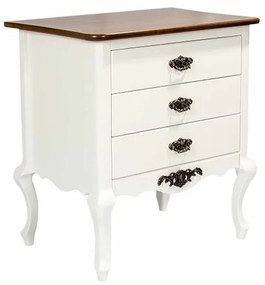 Gaveteiro Paris 3 Gavetas Liso - FS 55681