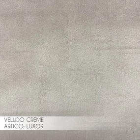Poltrona do Papai Reclinável Elétrica Magnum Veludo Creme G23 - Gran Belo