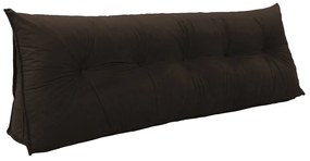 Kit Almofada Mel 1,00 + 2 Almofadas 40x40 Suede Marrom