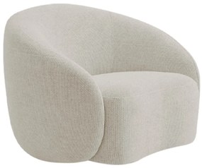 Poltrona Orgânica Luxo Recepção Amore Linho - ADJ Decor